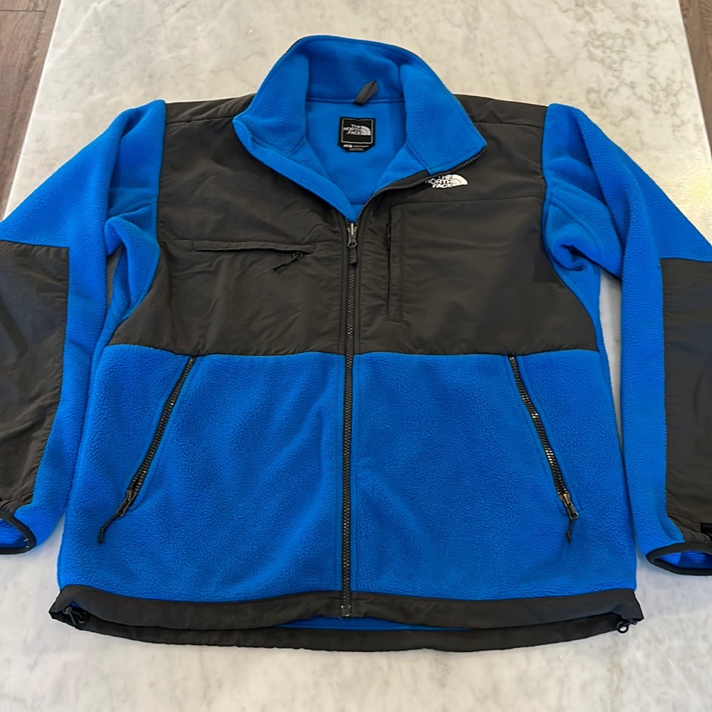 The North Face Denali Full Zip Jacket, bright blue. Large